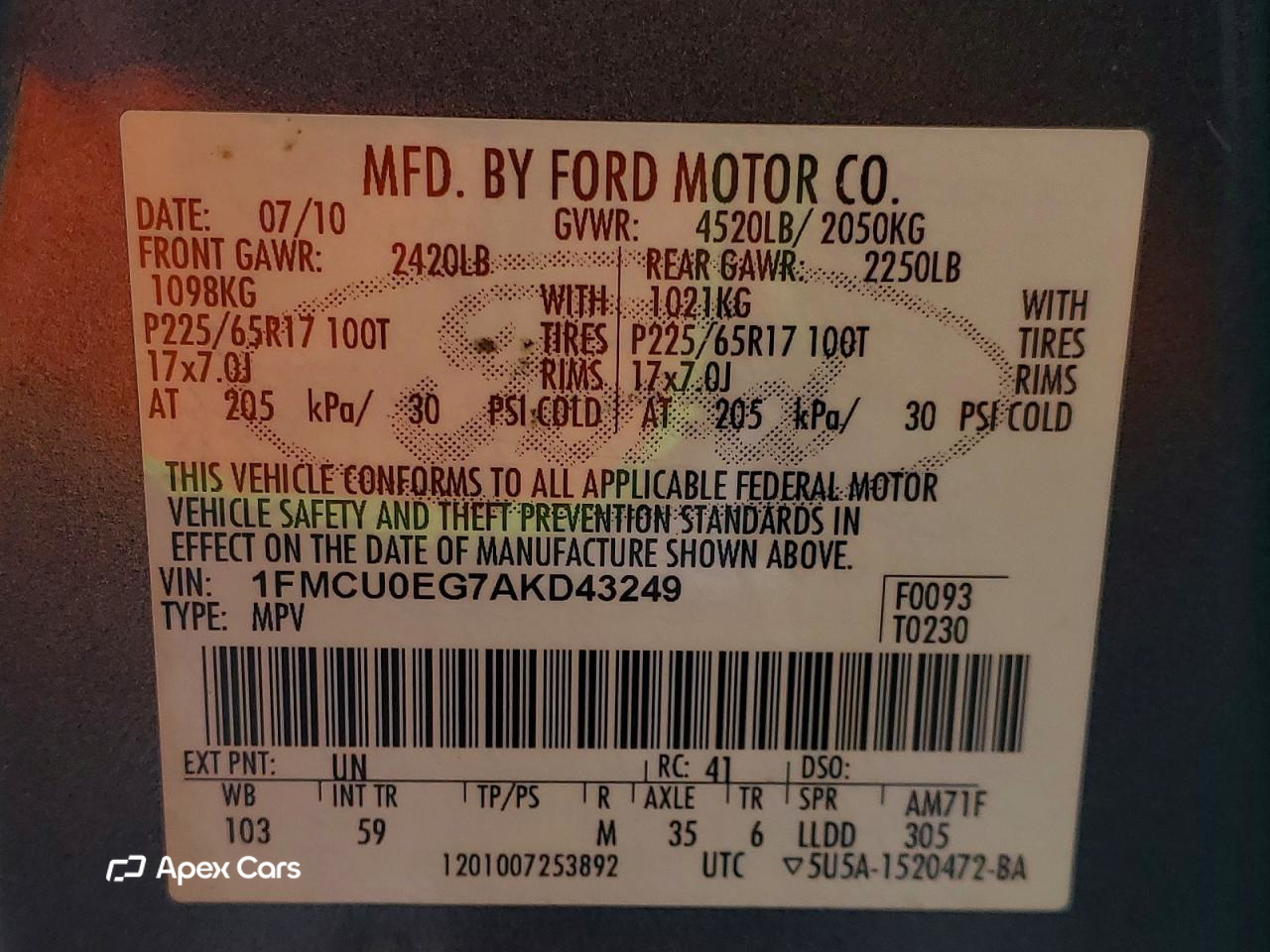 Ford Escape 2010