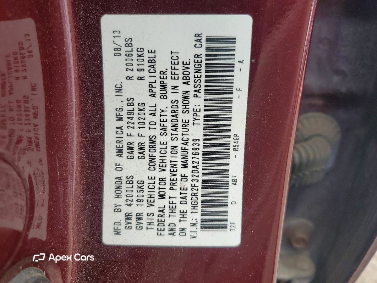 Honda Accord 2013
