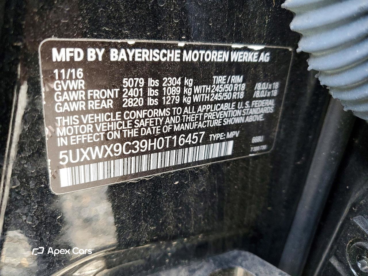 BMW X3 2017