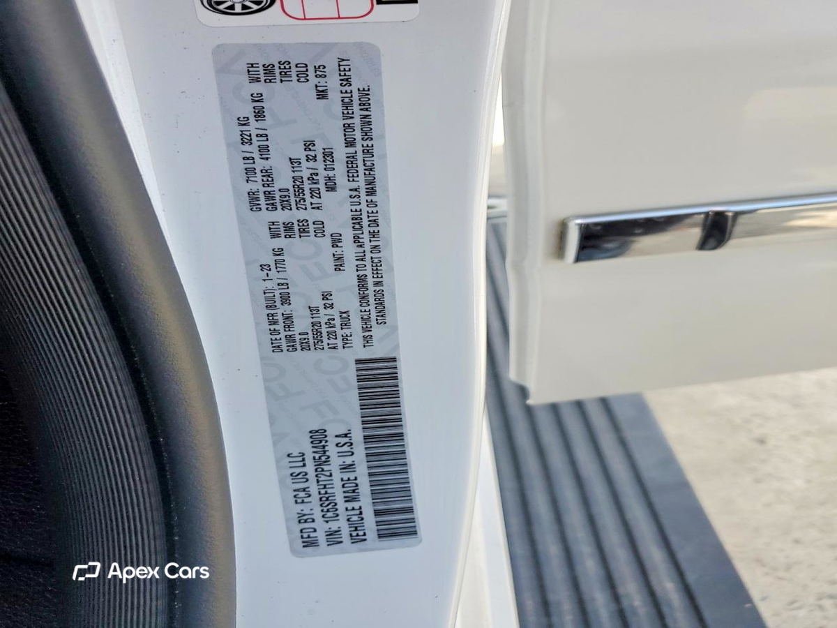 RAM 1500 2023