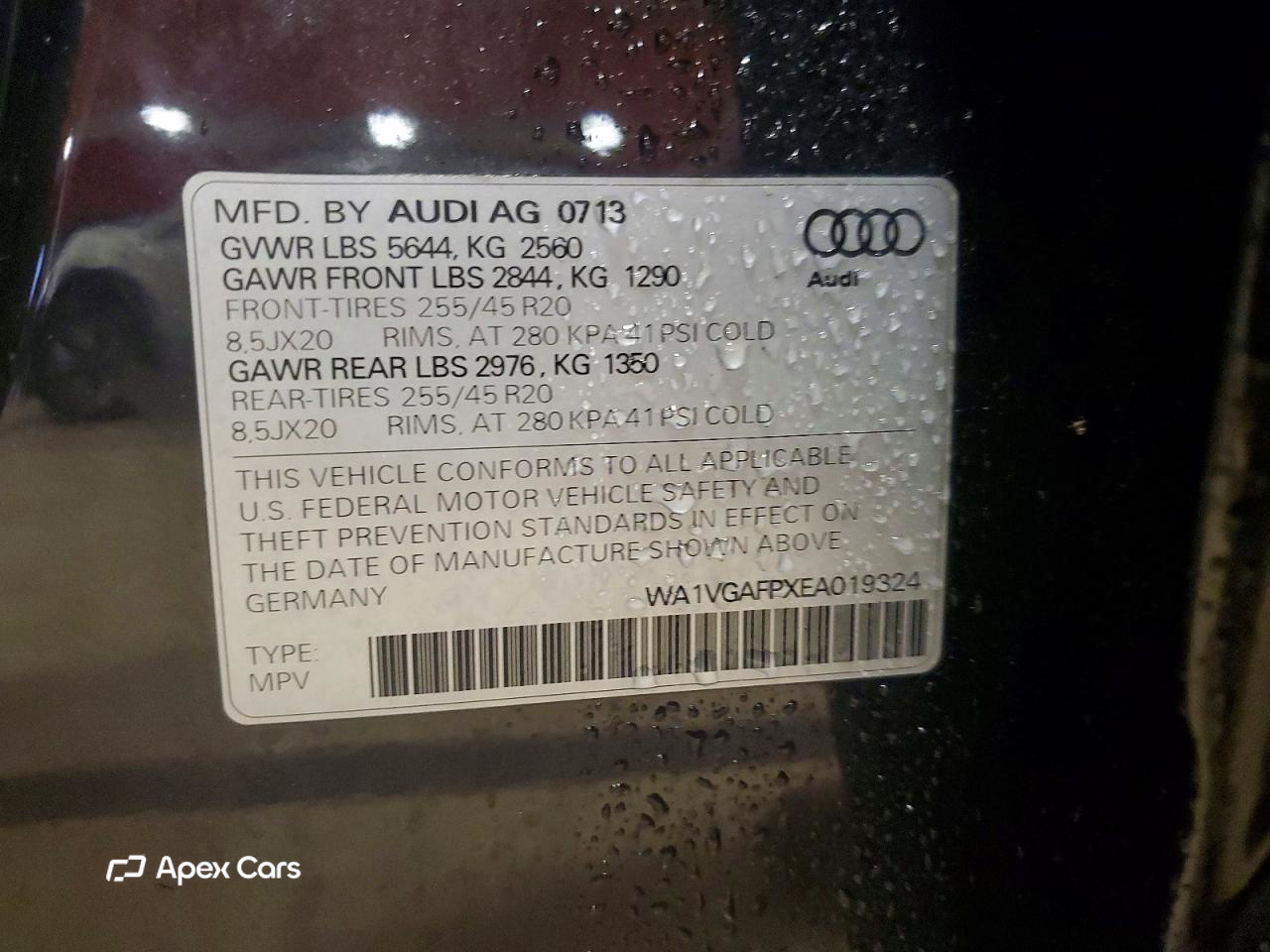 Audi SQ5 2014