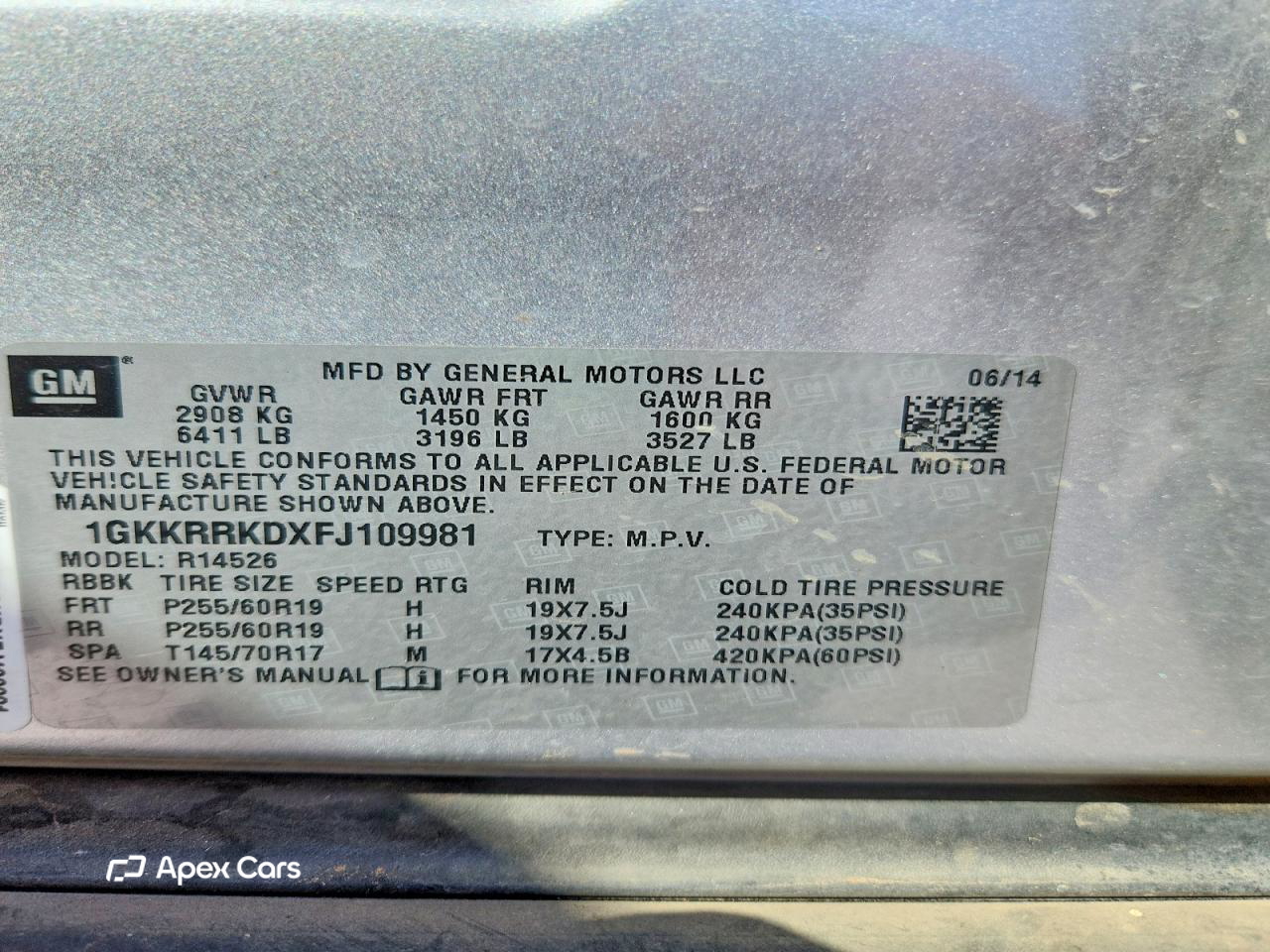 GMC Acadia 2015