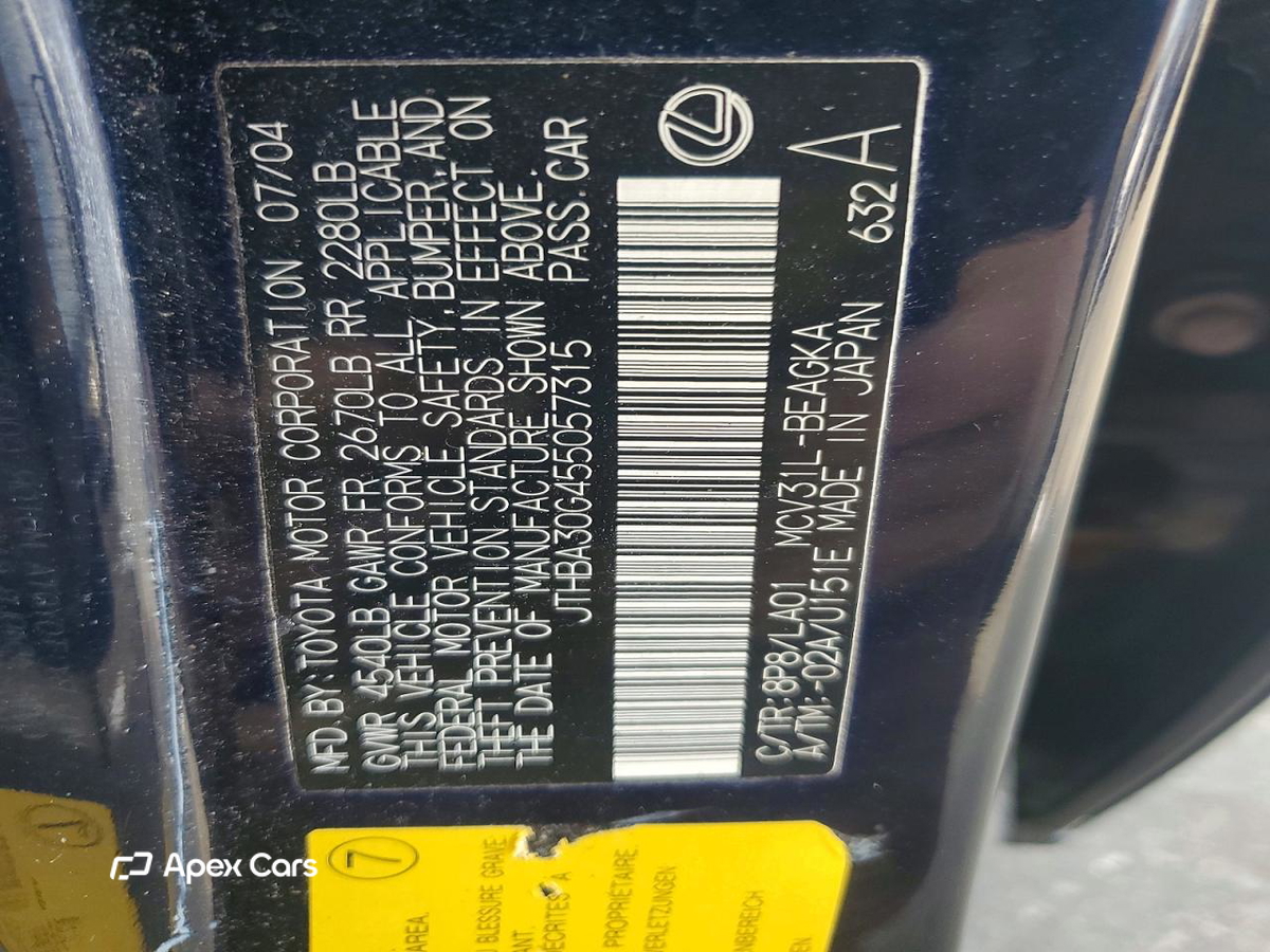 Lexus ES 2005