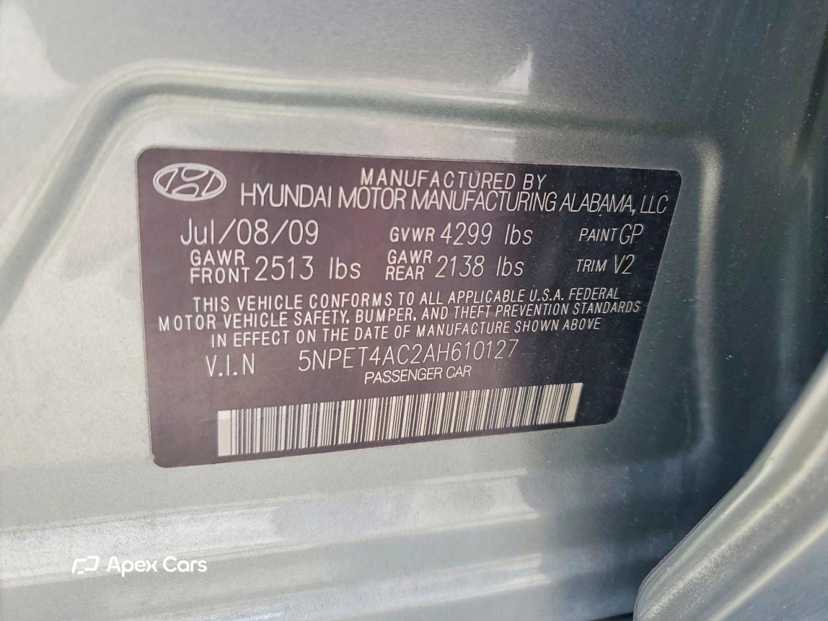 Hyundai Sonata 2010