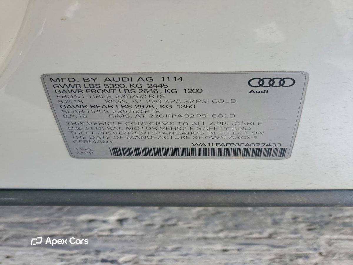 Audi Q5 2015