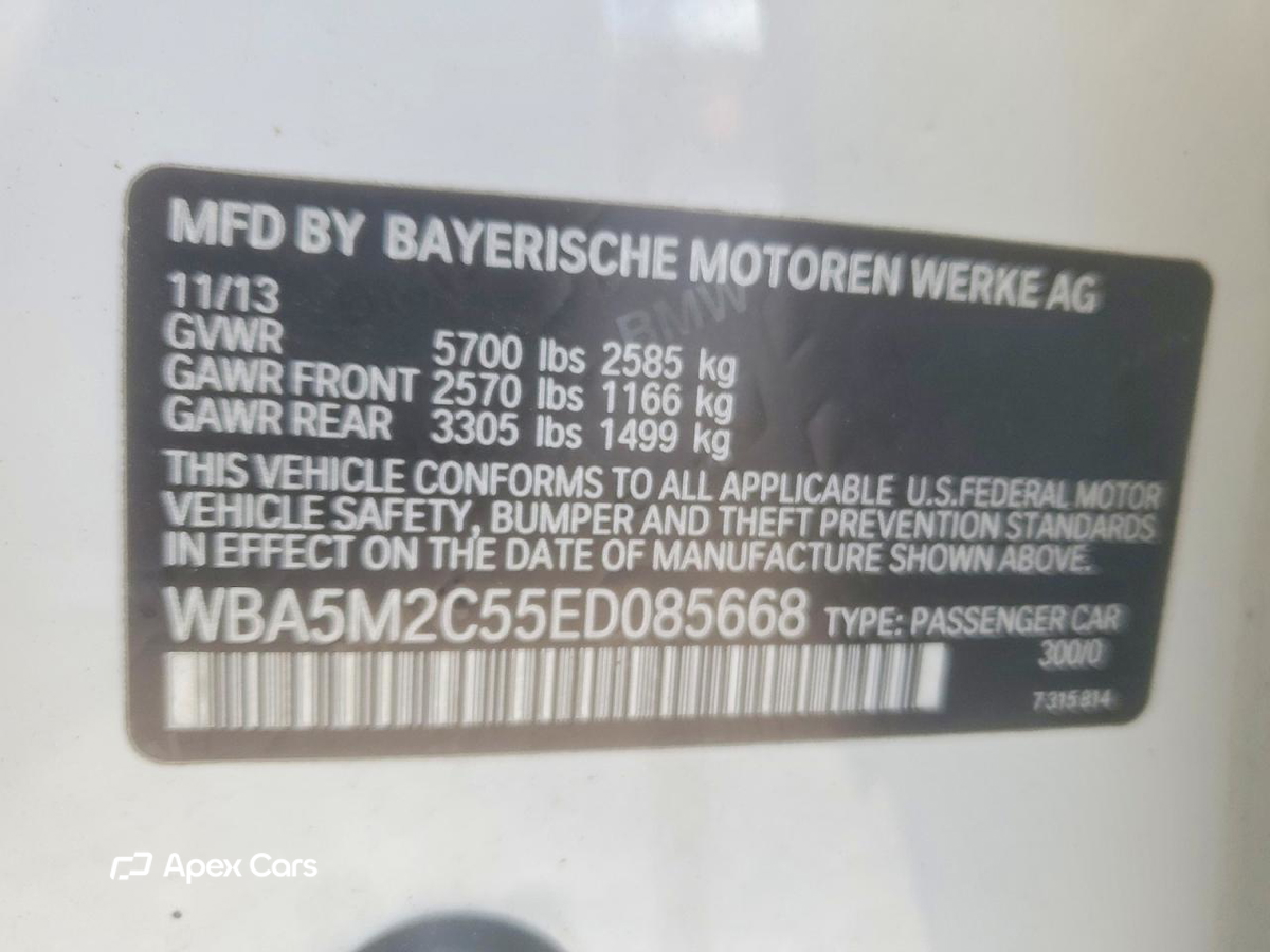 BMW Series 5 2014