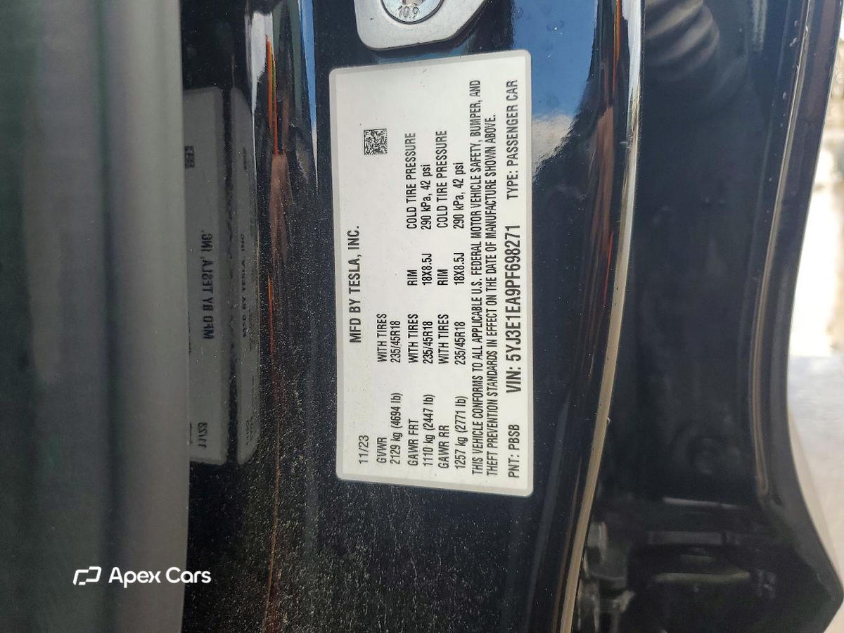 Tesla Model 3 2023