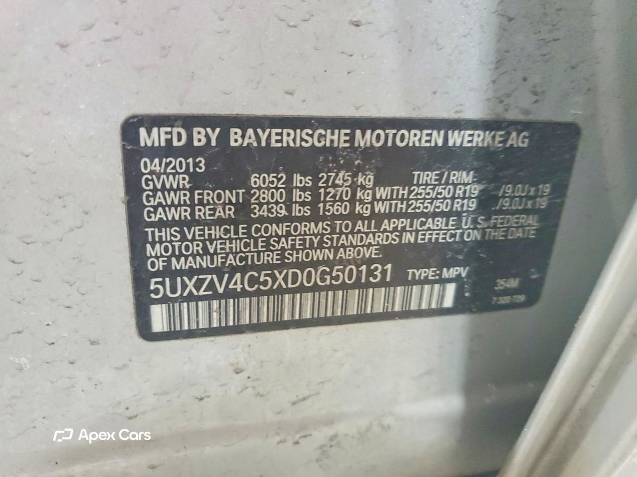 BMW X5 2013
