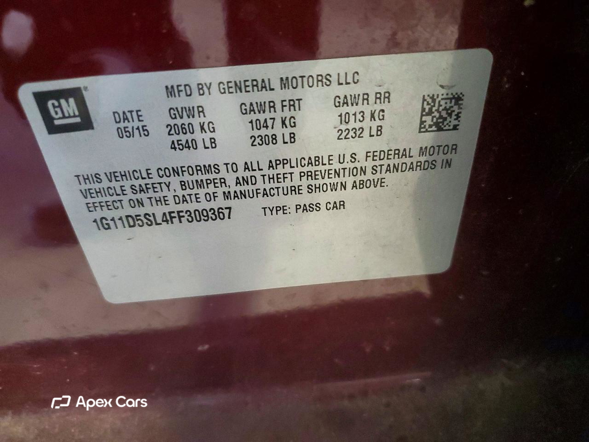 Chevrolet Malibu 2015