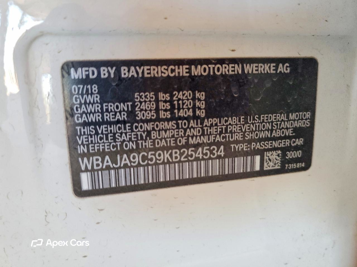 BMW Series 5 2019