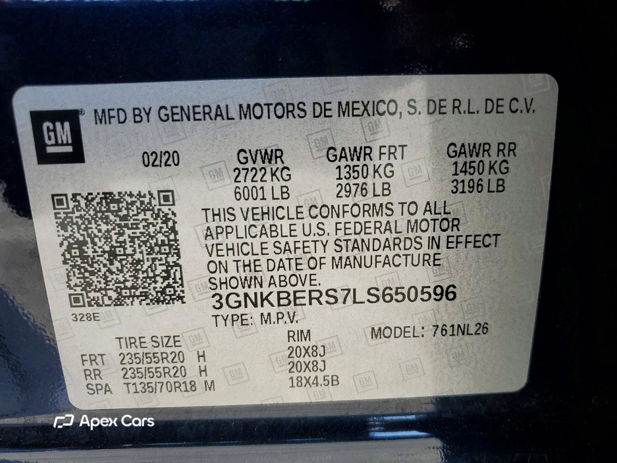 Chevrolet Blazer 2020