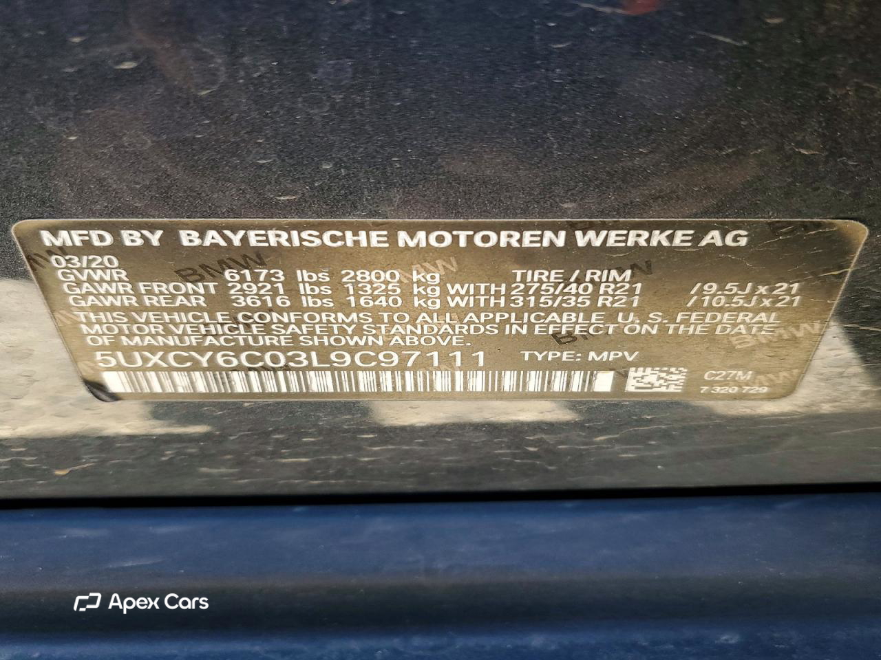 BMW X6 2020
