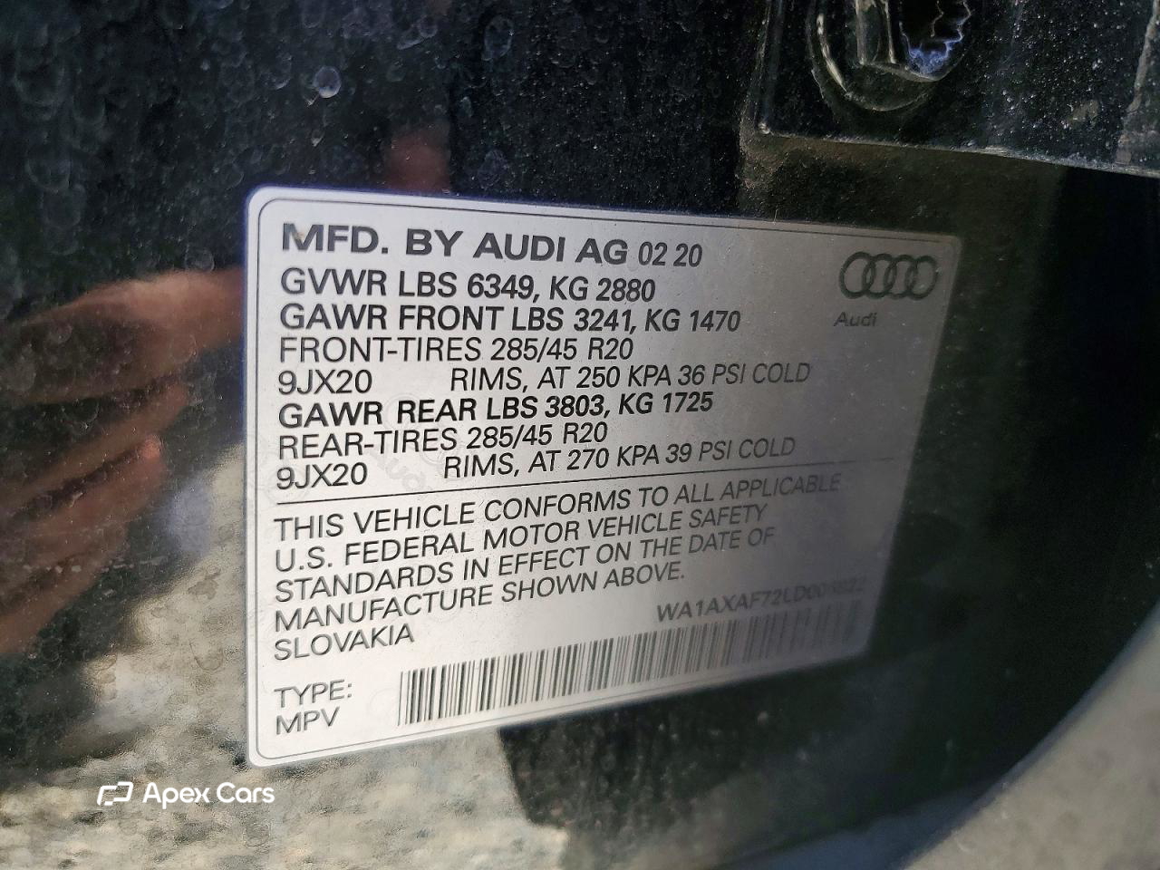 Audi Q7 2020