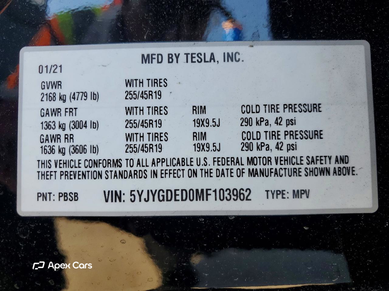 Tesla Model Y 2021