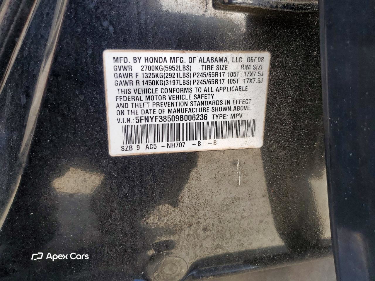 Honda Pilot 2009