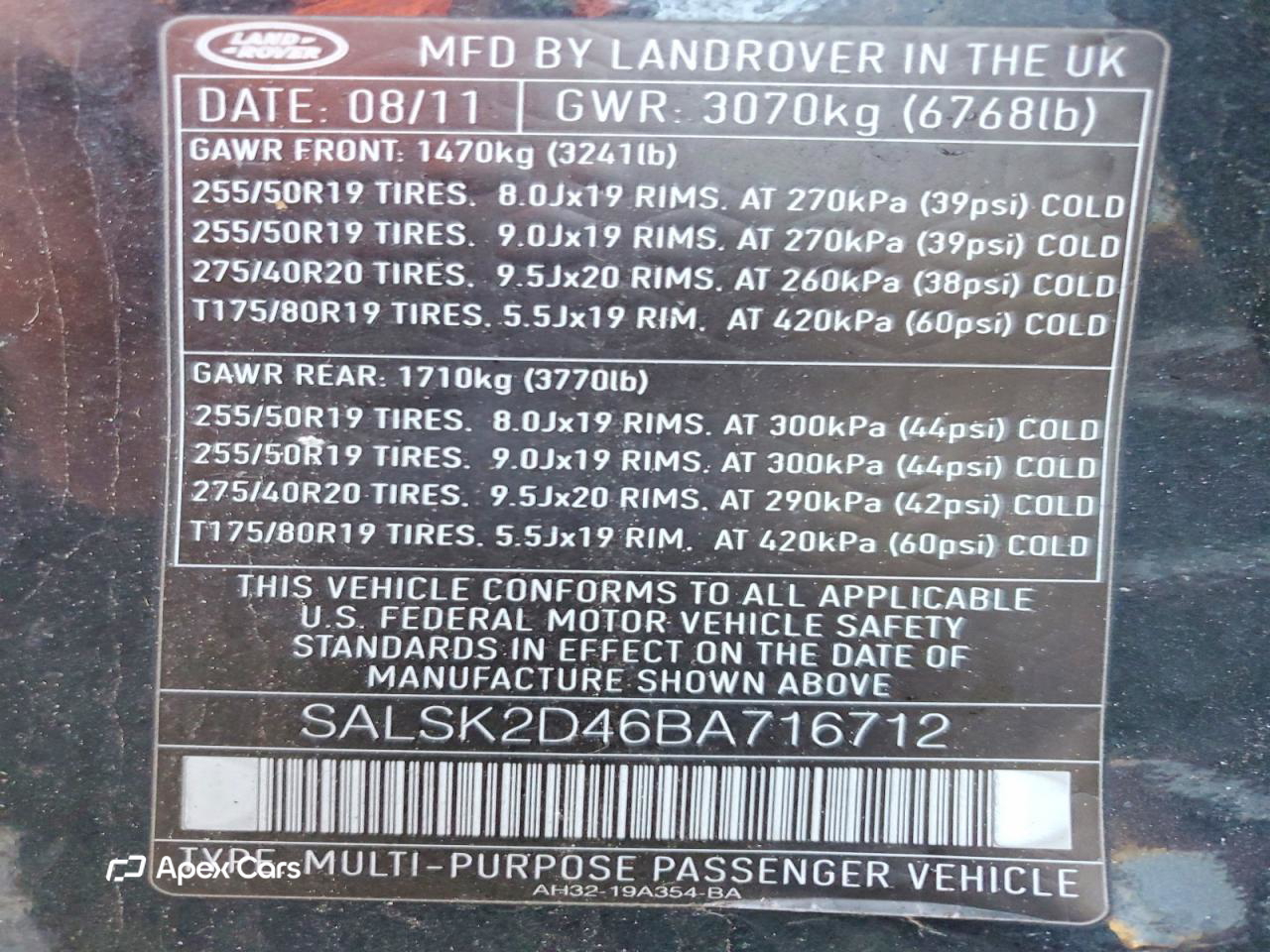 Land Rover Range Rover 2011