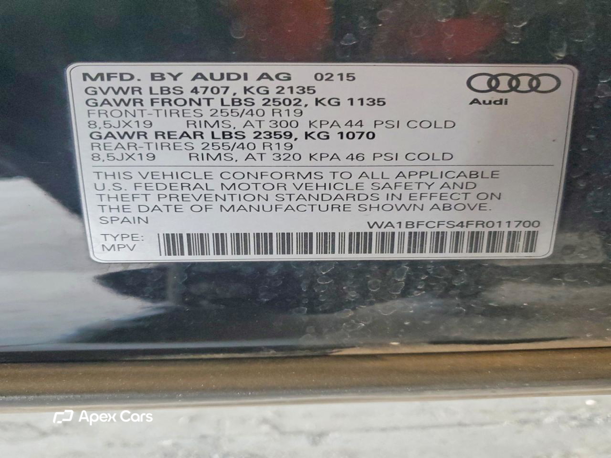 Audi Q3 2015
