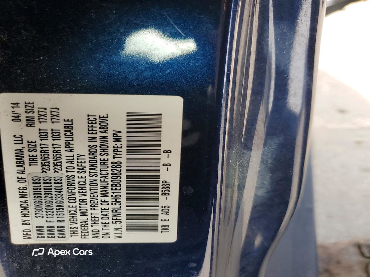 Honda Odyssey 2014