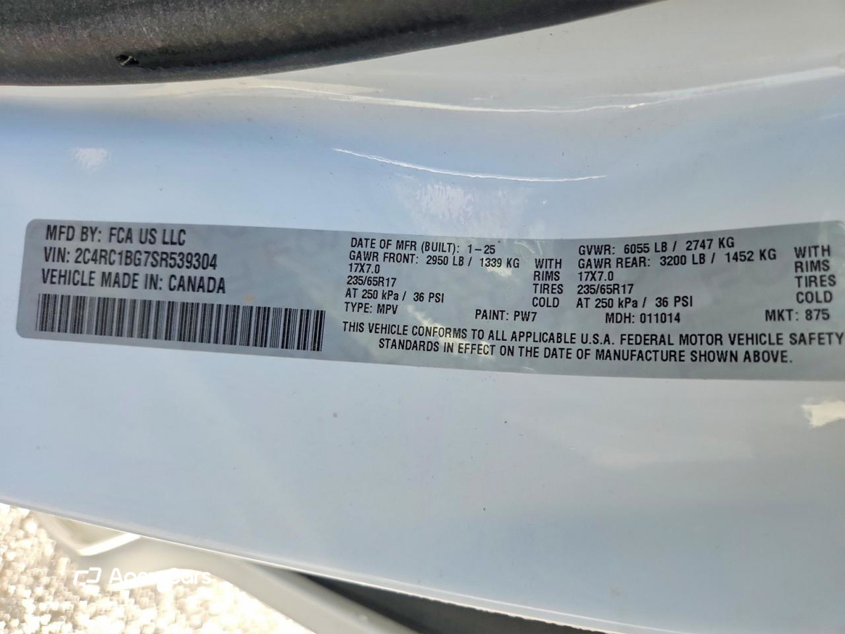 Chrysler Pacifica 2025