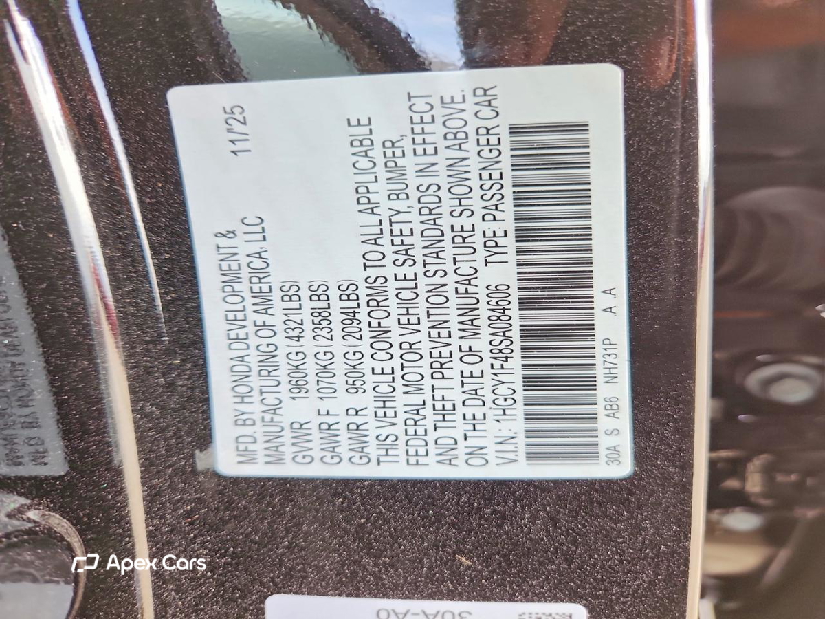 Honda Accord 2025