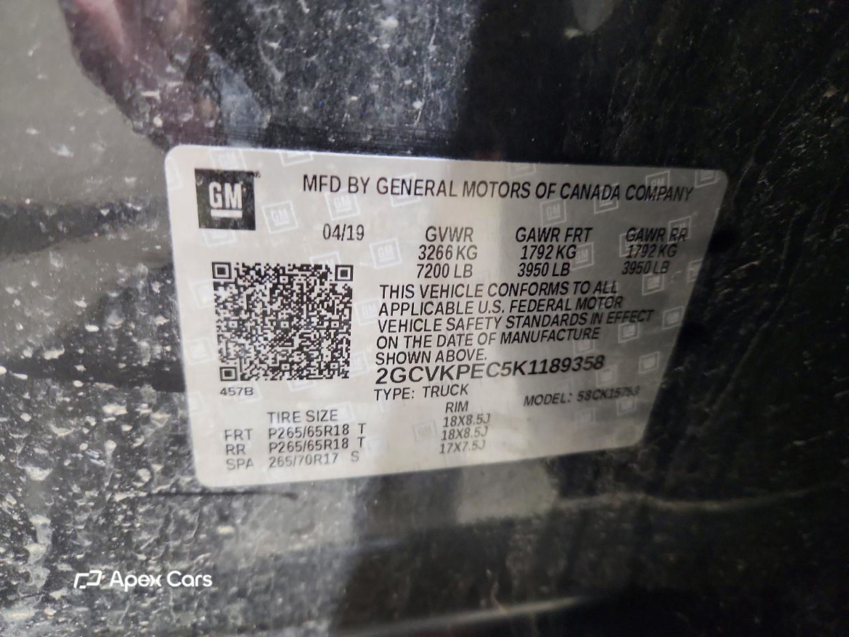 Chevrolet Silverado 2019