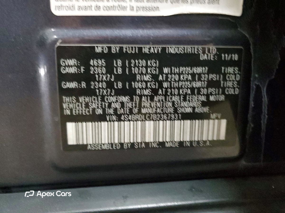 Subaru Outback 2011