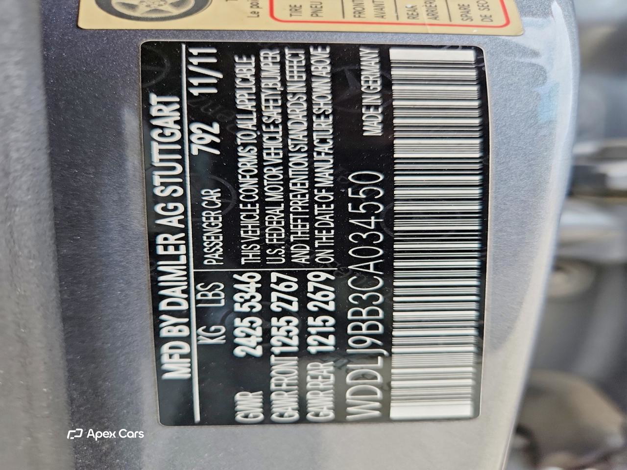 Mercedes-Benz CLS-klasse 2012