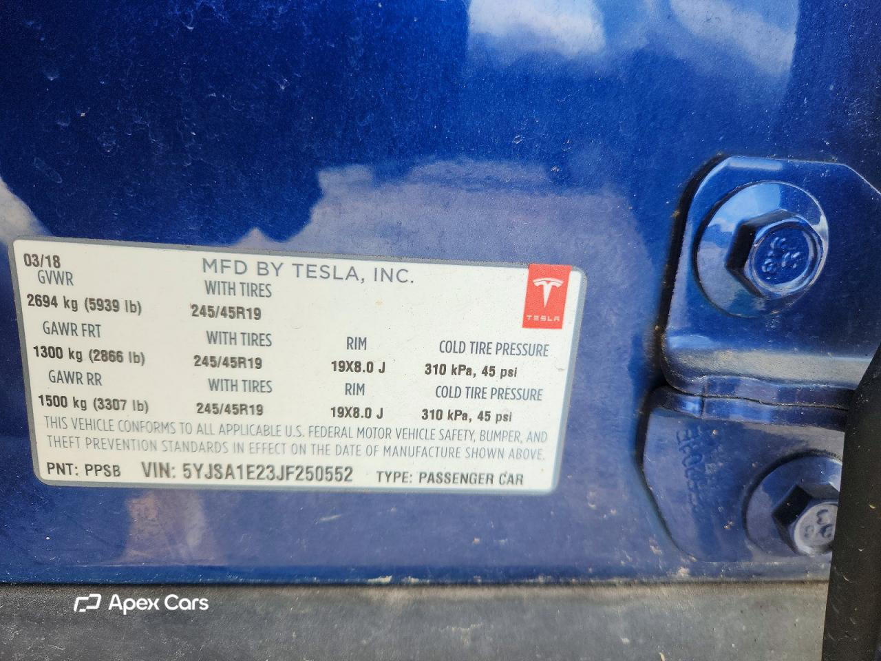 Tesla Model S 2018