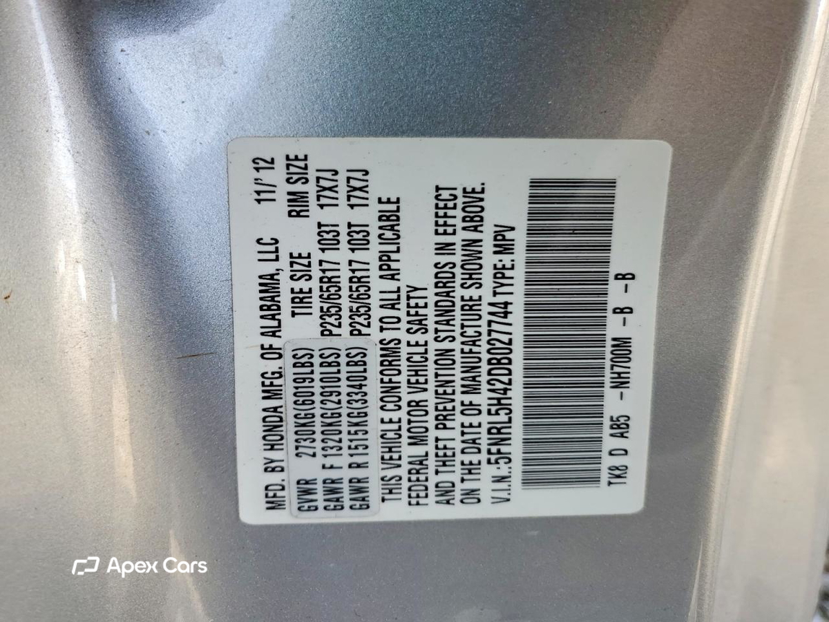 Honda Odyssey 2013