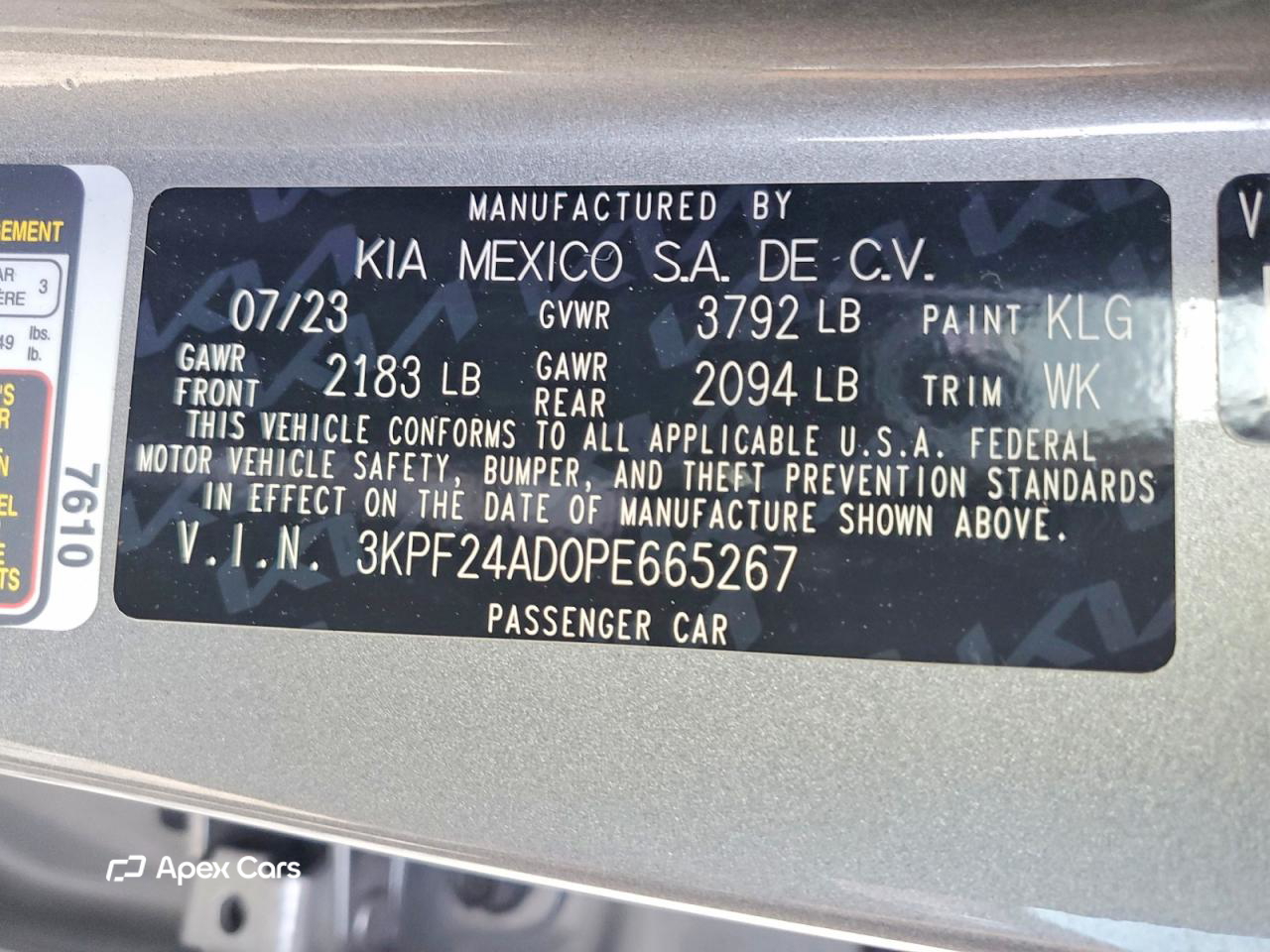 Kia Forte 2023