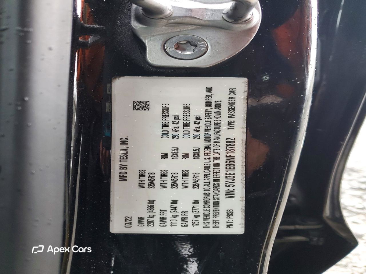 Tesla Model 3 2022