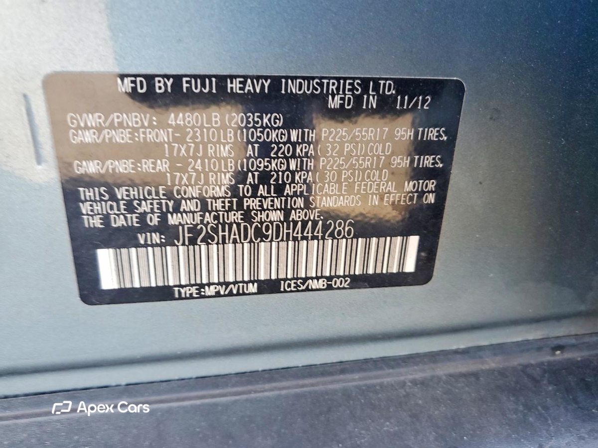 Subaru Forester 2013