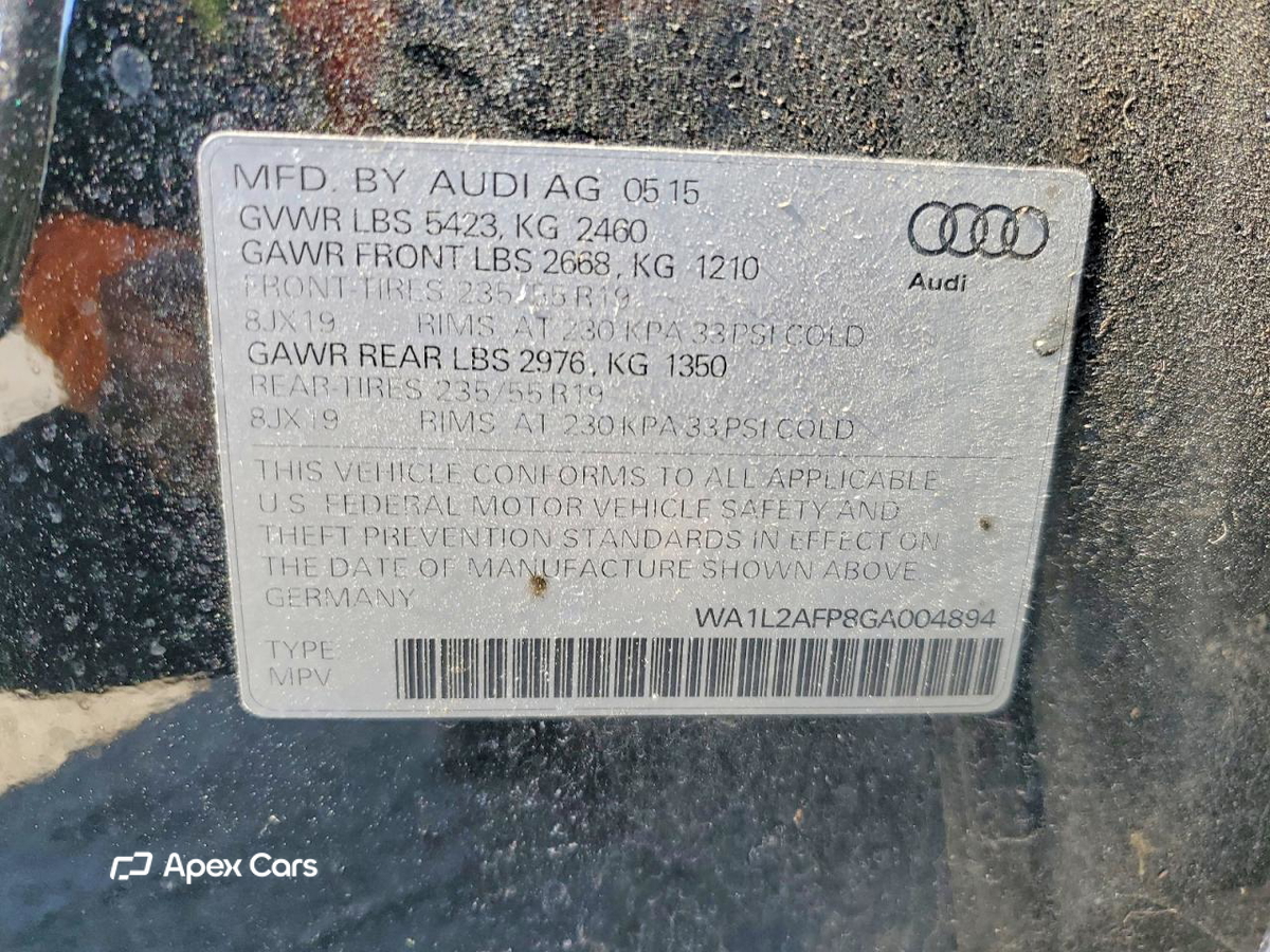 Audi Q5 2016