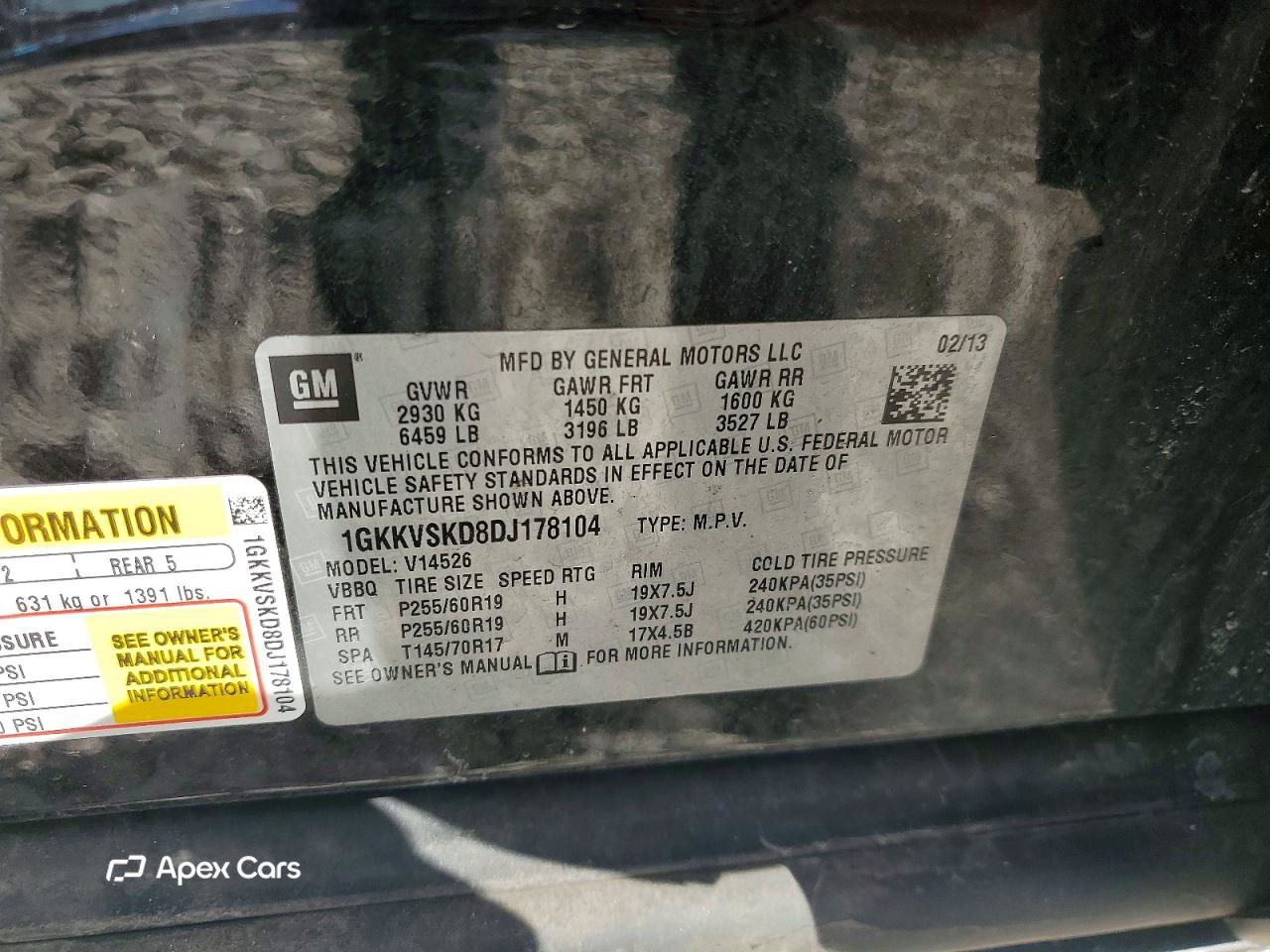 GMC Acadia 2013