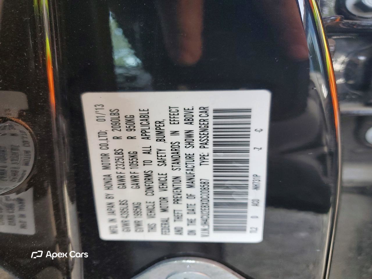 Acura TSX 2013