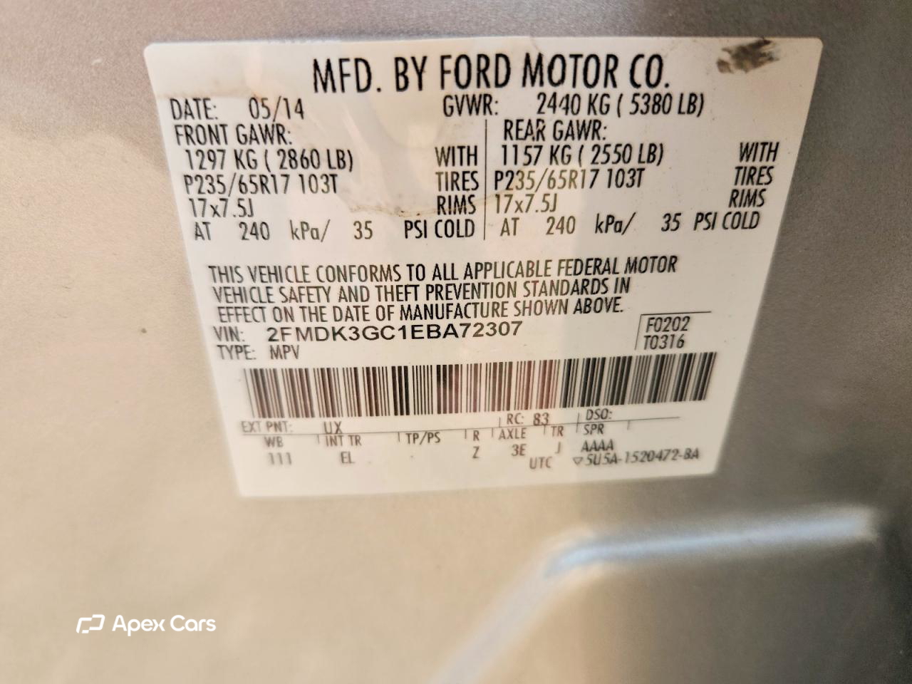 Ford Edge 2014