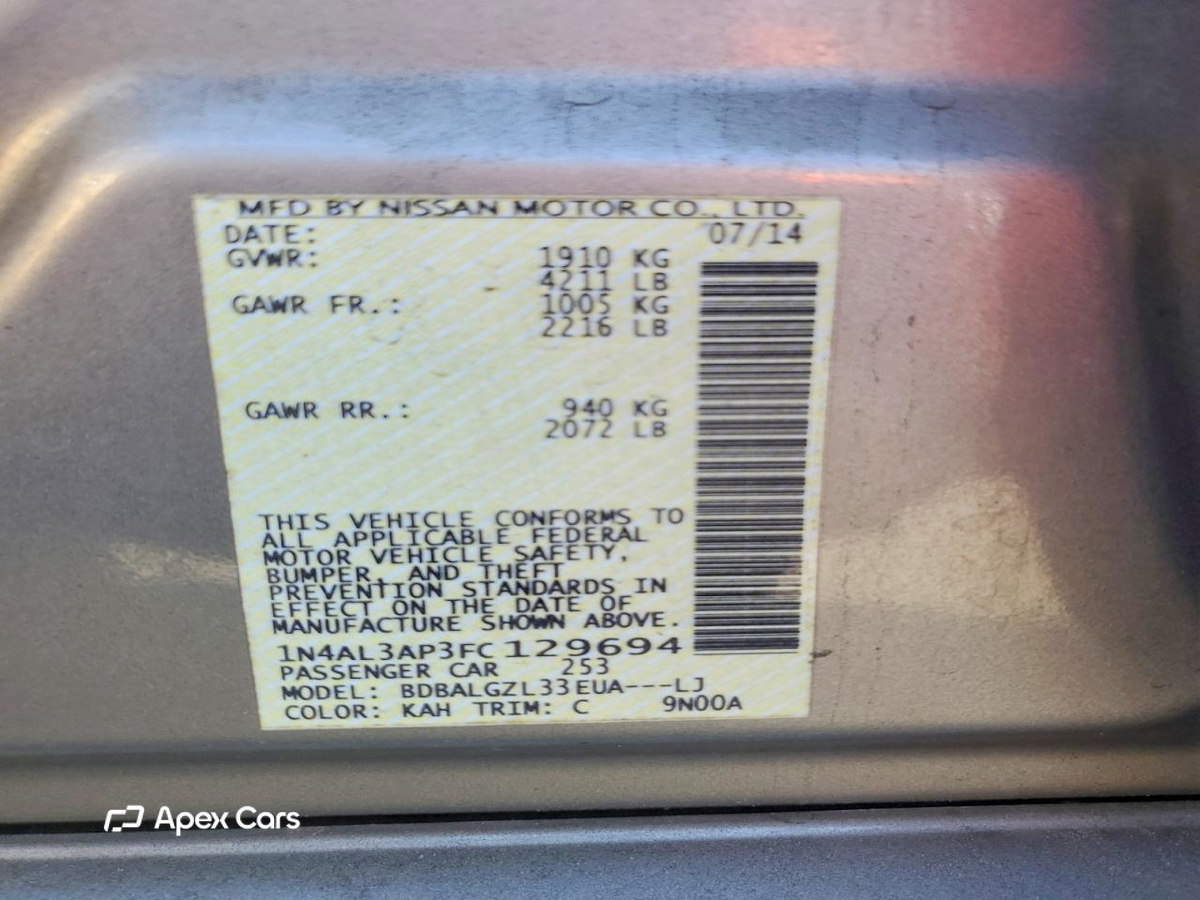 Nissan Altima 2015