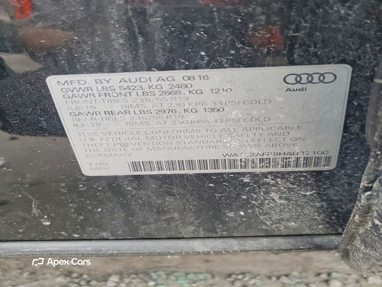 Audi Q5 2017