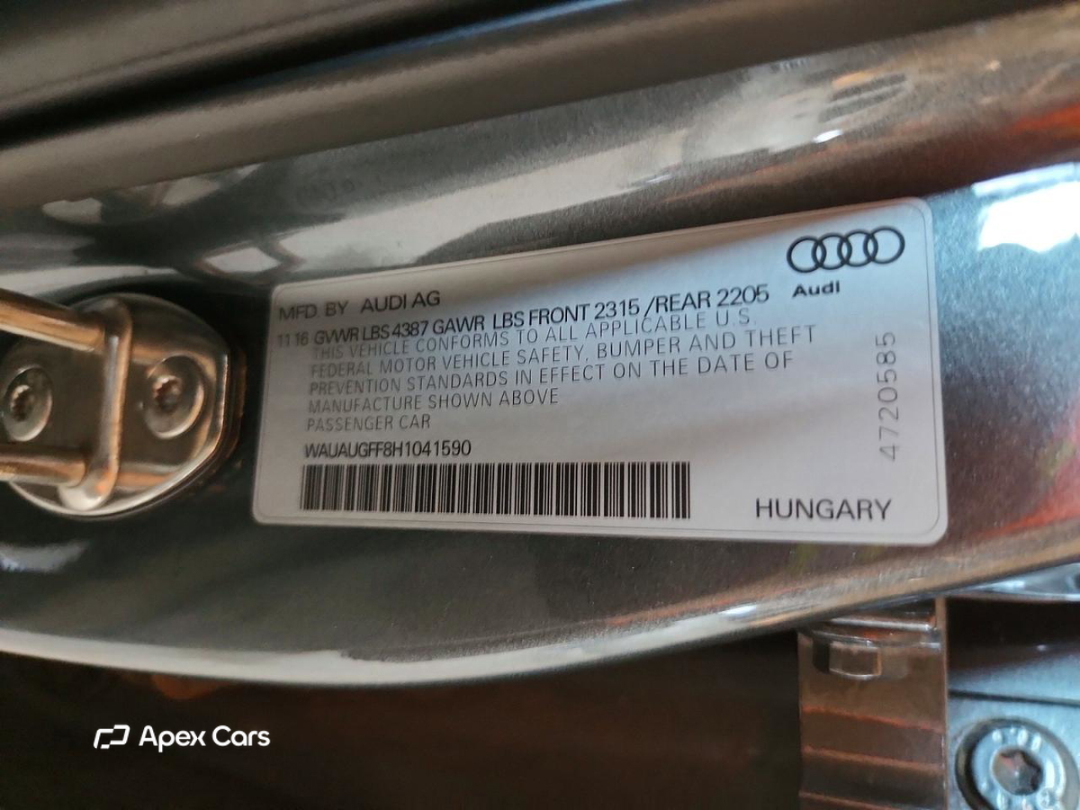Audi A3 2017