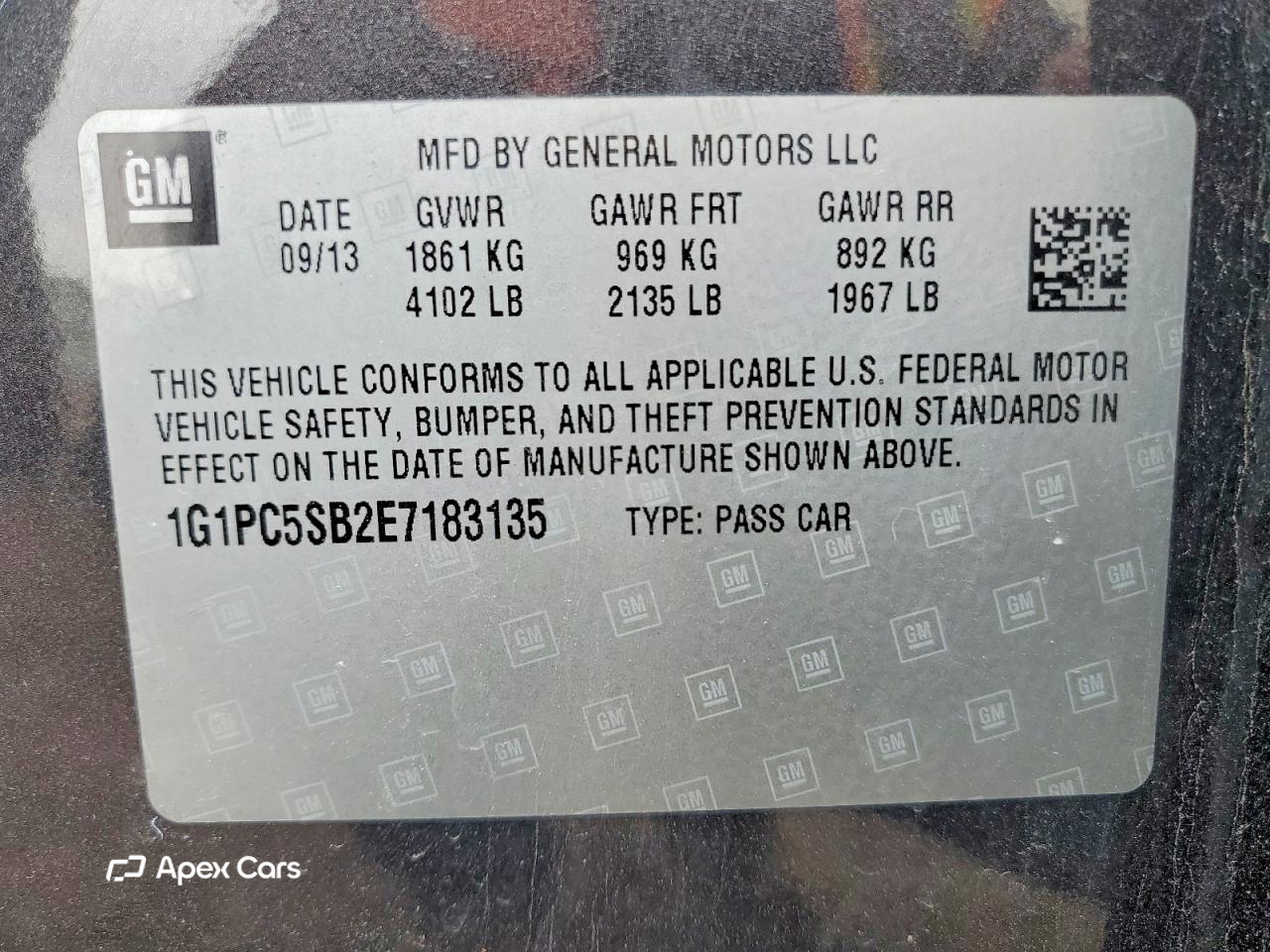 Chevrolet Cruze 2014