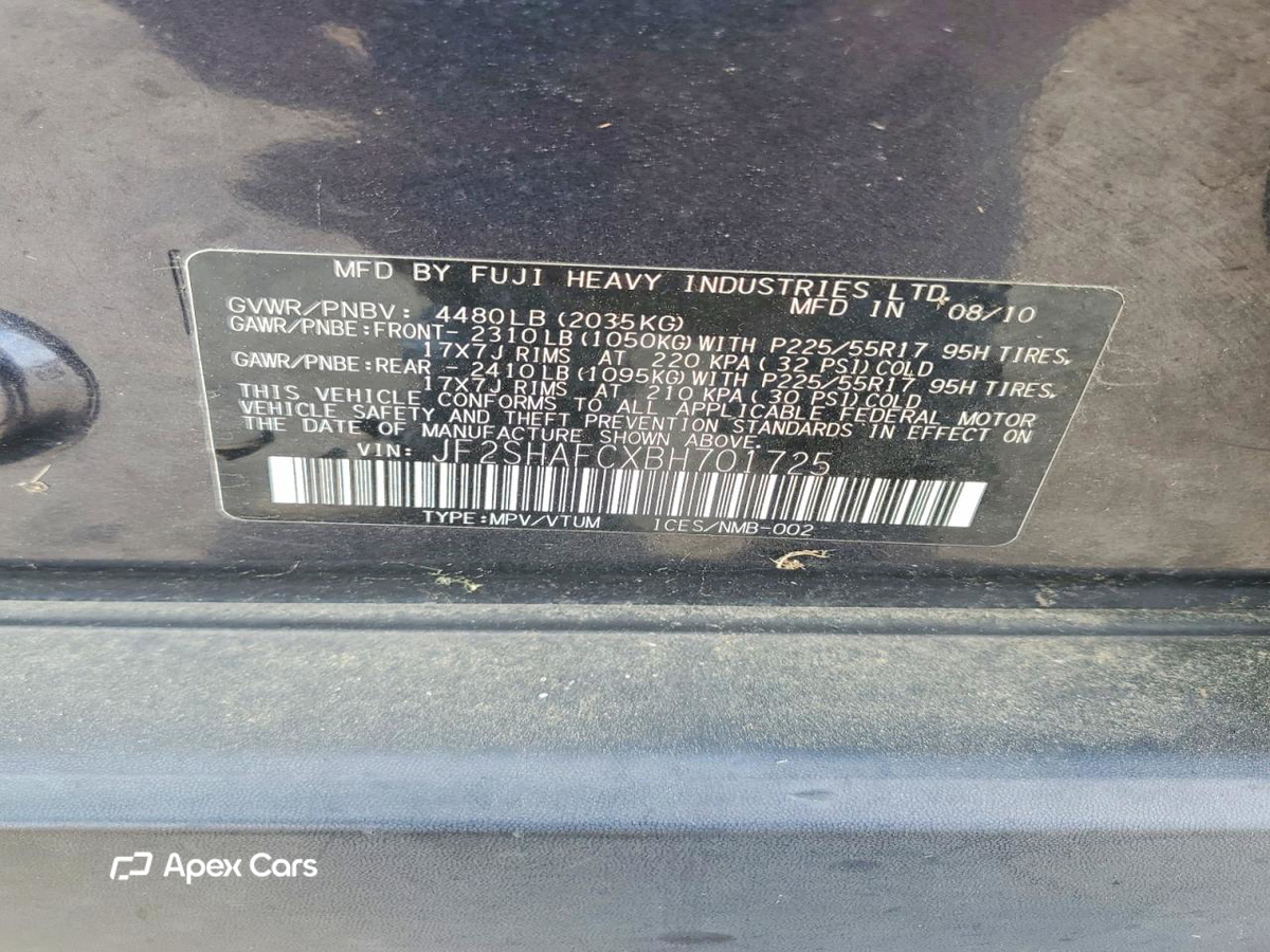 Subaru Forester 2011