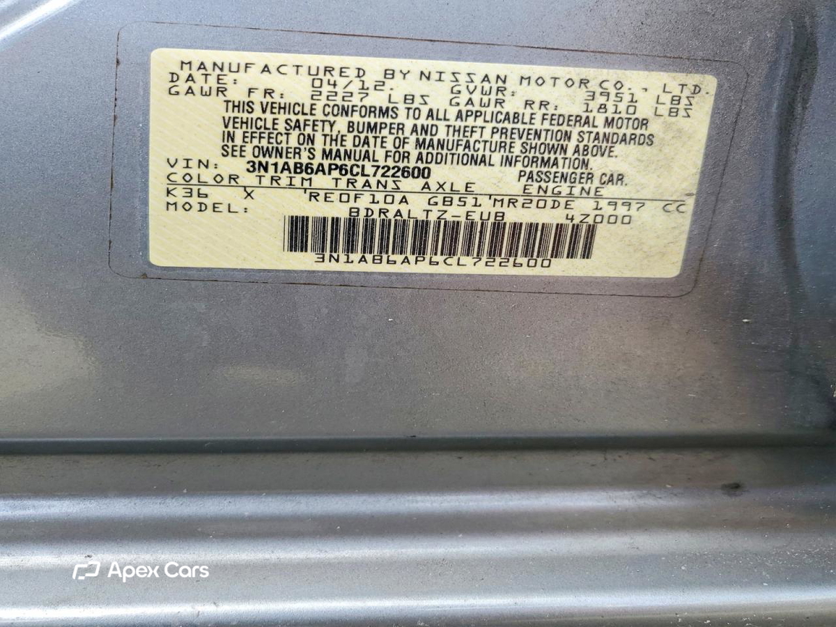 Nissan Sentra 2012