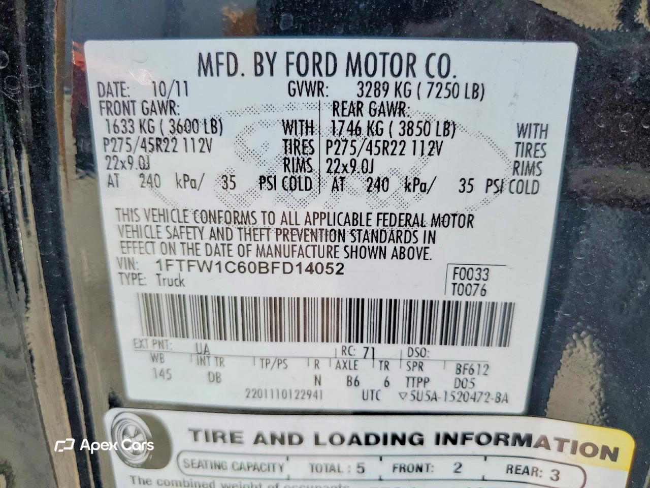 Ford F-150 2011