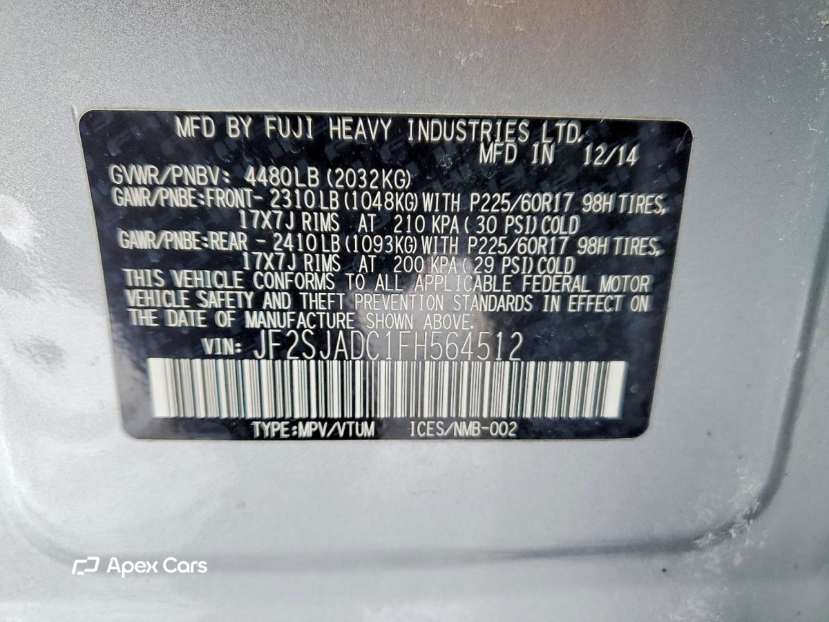 Subaru Forester 2015