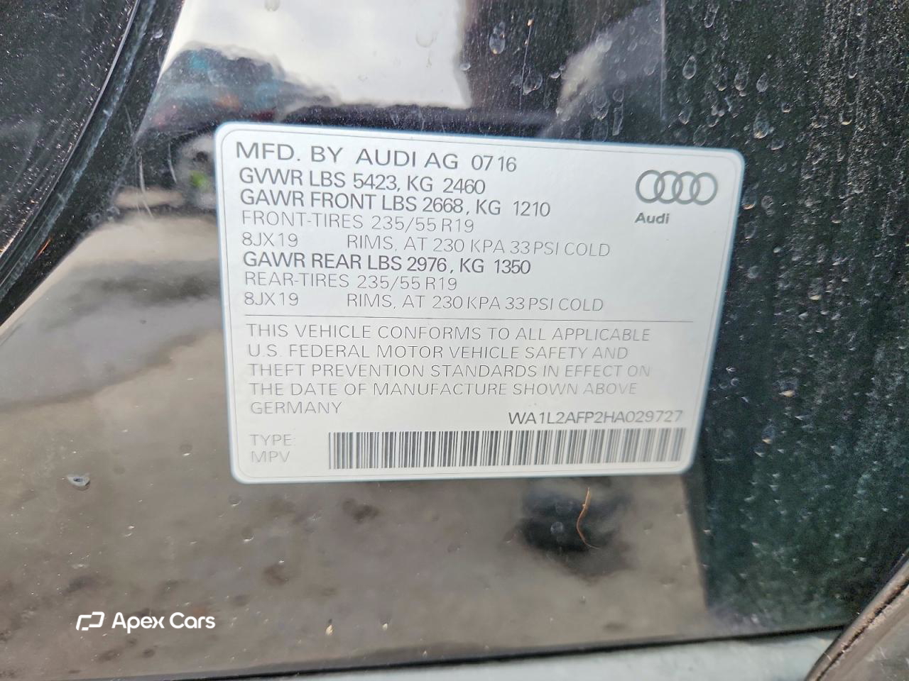 Audi Q5 2017