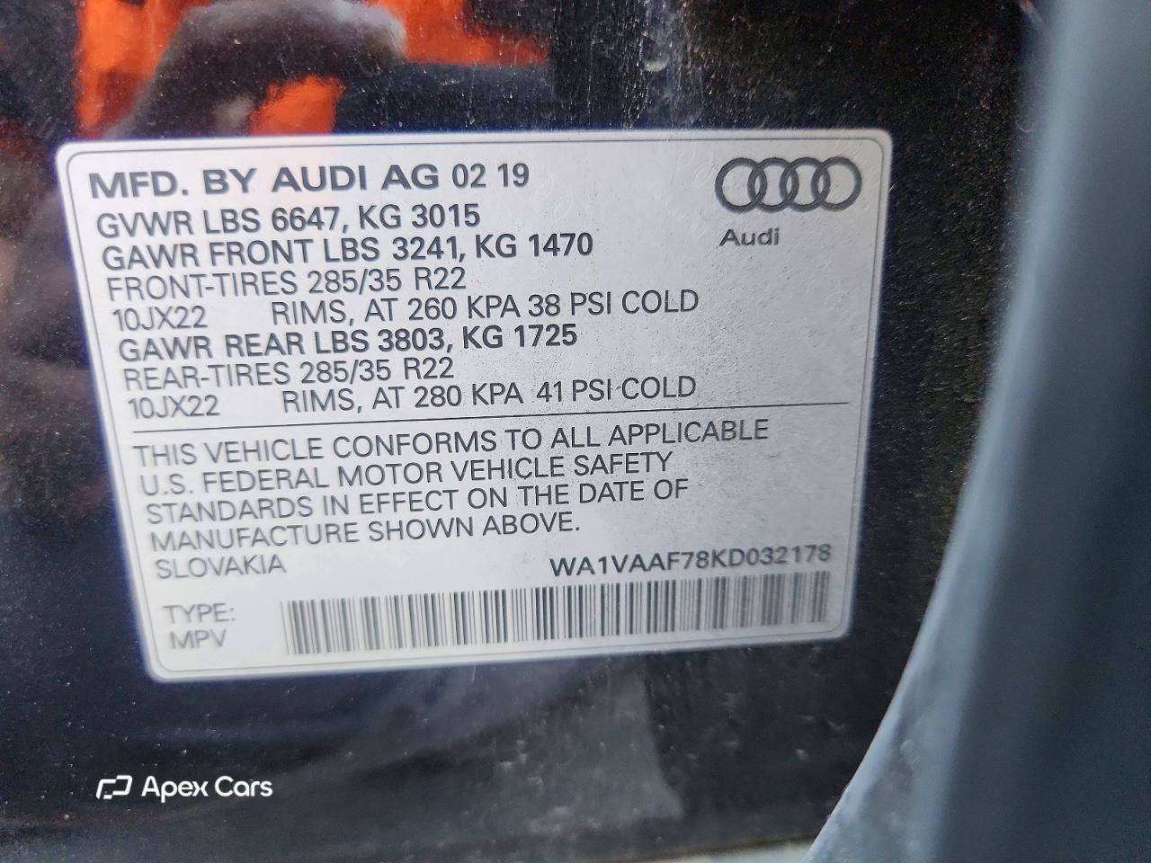 Audi Q7 2019