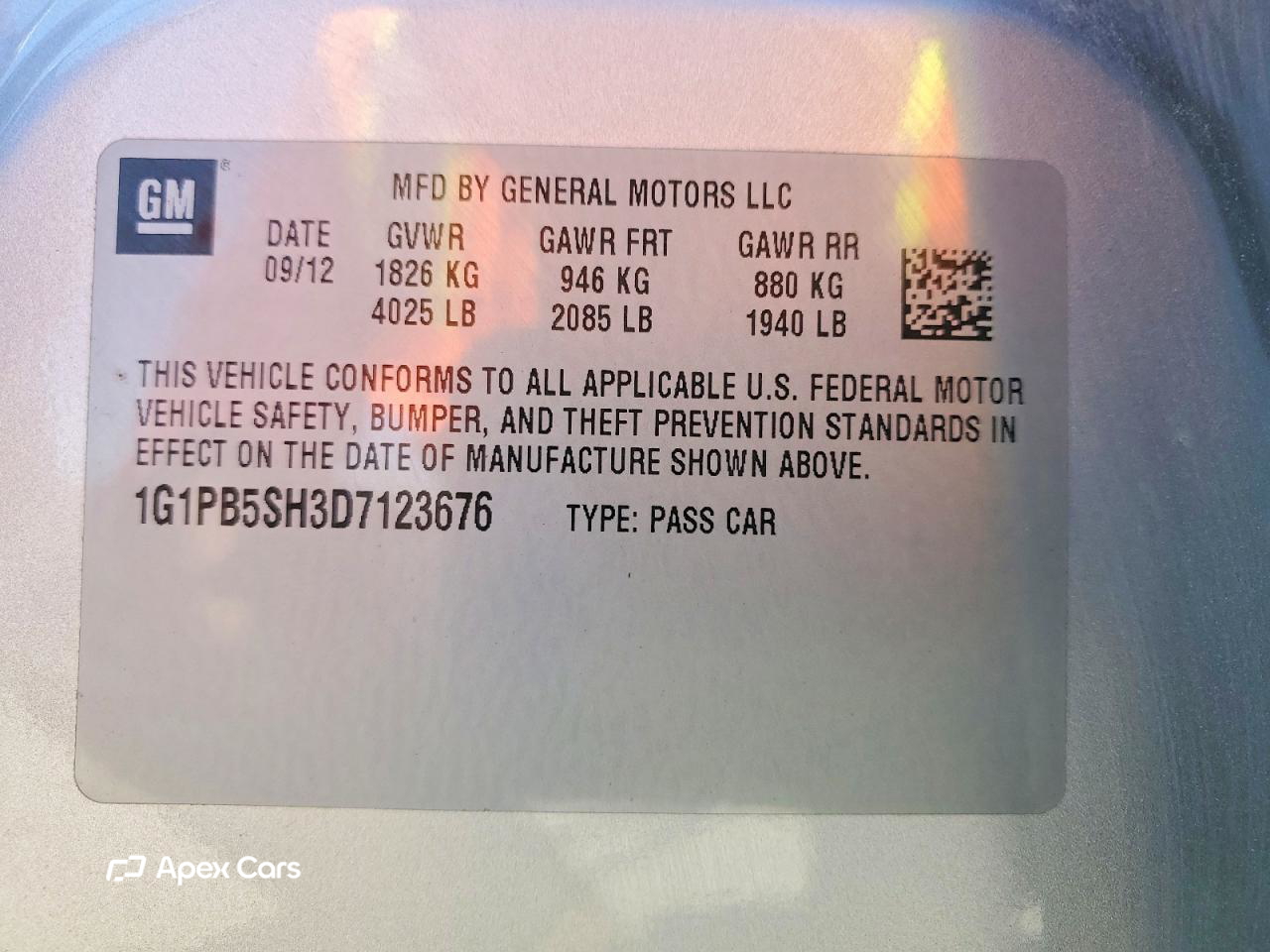 Chevrolet Cruze 2013