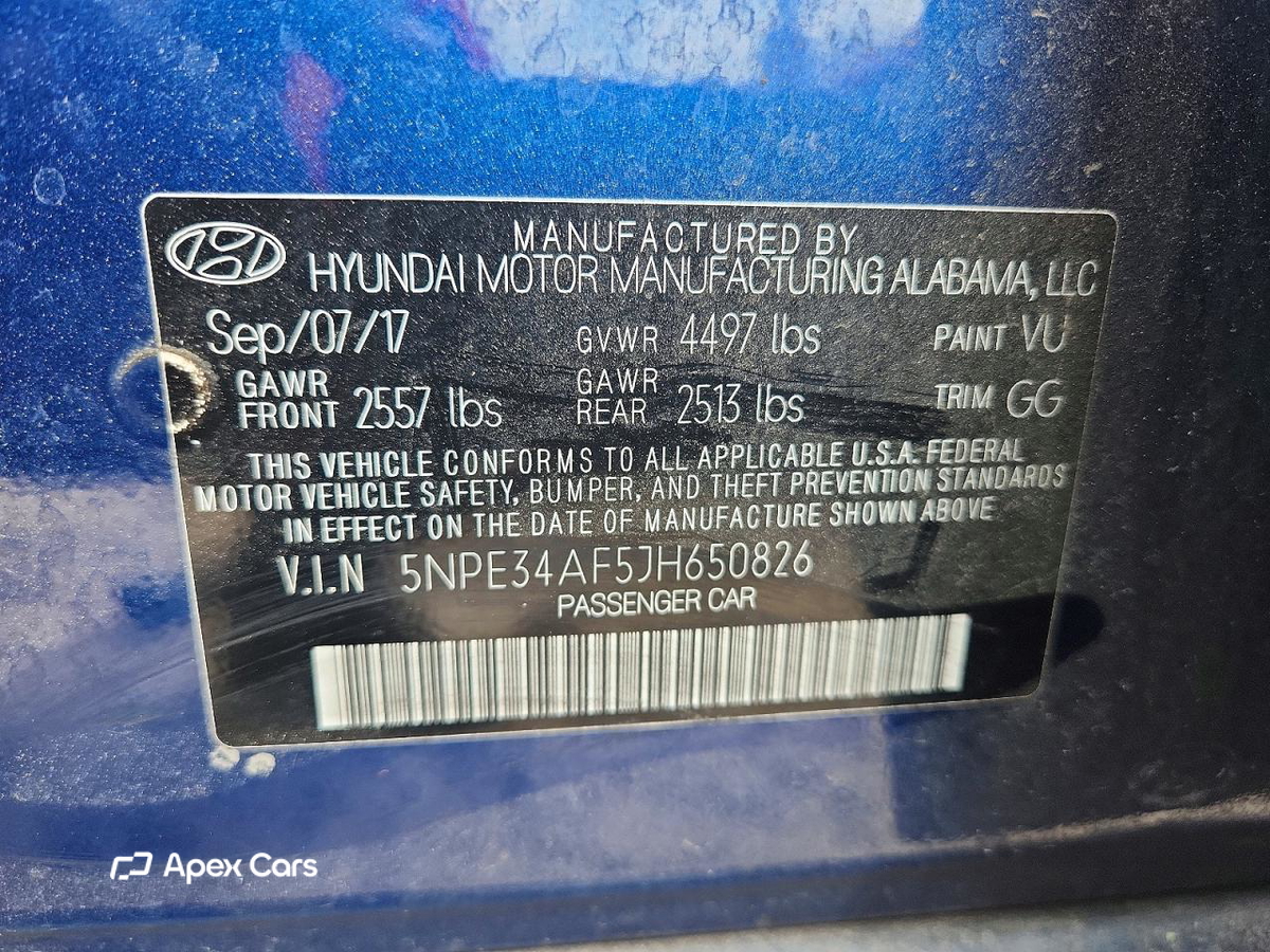 Hyundai Sonata 2018