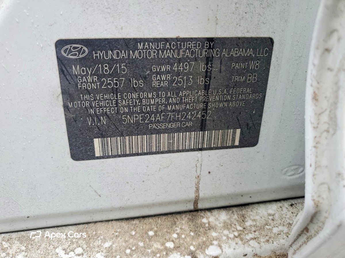 Hyundai Sonata 2015