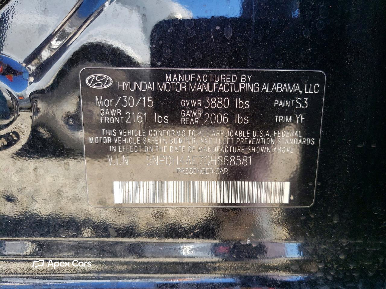 Hyundai Elantra 2016